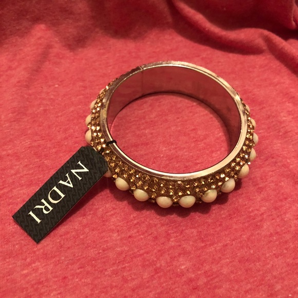 Nadri bangle bracelet rhinestone - Picture 2 of 5